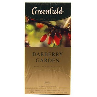Чай Гринфилд Barberry Garden с ароматом барбариса 25пак